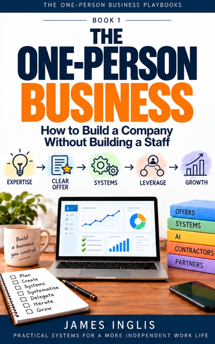 The One-Person Business — book cover