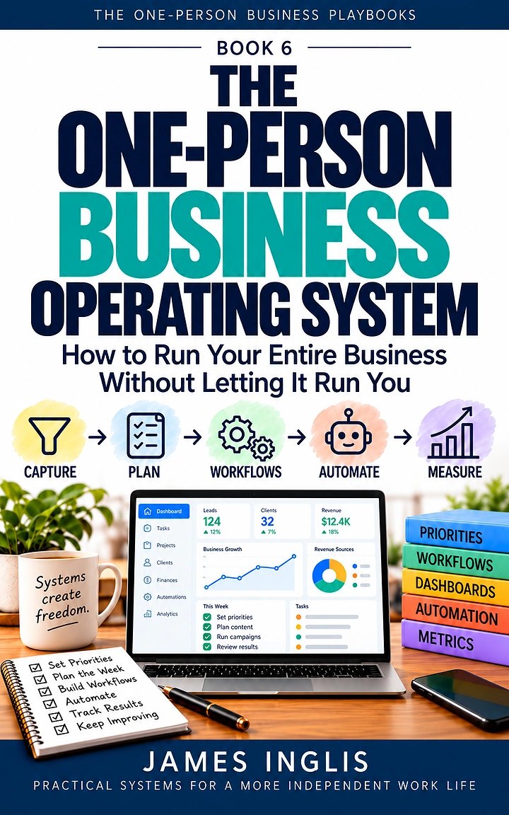 The One-Person Business Operating System — book cover