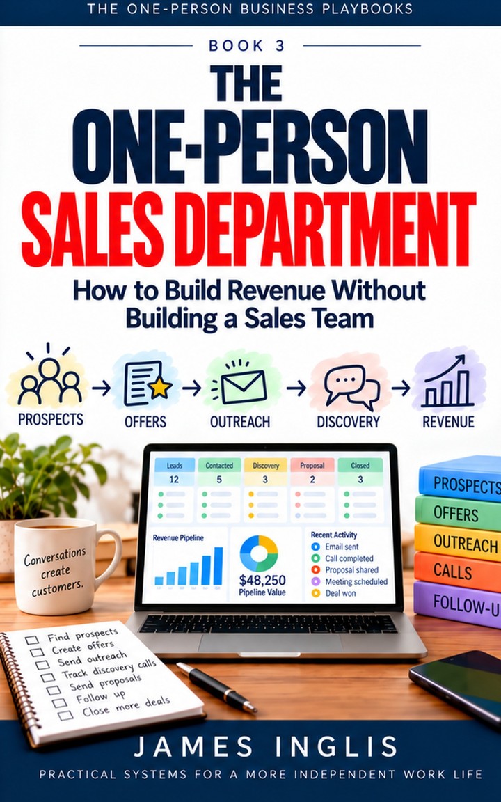 The One-Person Sales Department — book cover